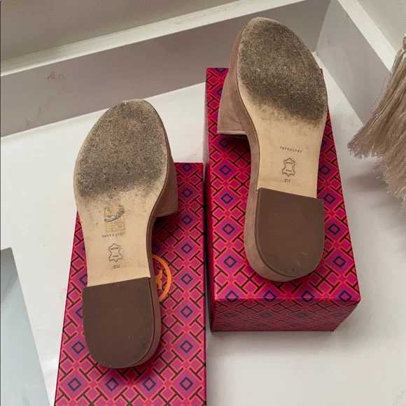 Tory Burch Eleanor Crystal slide blush color size 8 - Picture 6 of 9